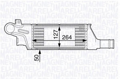 MAGNETI MARELLI 351319202130 -  Интеркулер